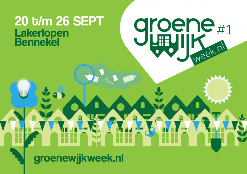 Woningcorporaties TRUDO en Wooninc. hosten deze eerste editie van de Groene Wijk Week.