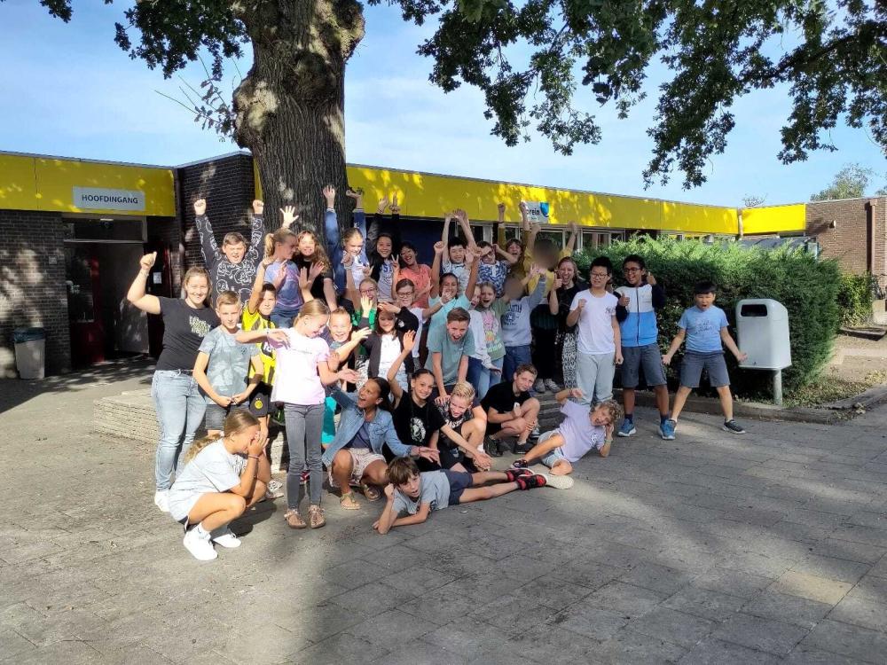 Basisschoolleerlingen Energy Race